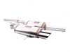 ES#3107695 - 762503kt - CatBack Exhaust System - Resonated - Stainless steel system with X-pipe - Supersprint - Audi