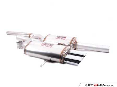 ES#3107695 - 762503kt - CatBack Exhaust System - Resonated - Stainless steel system with X-pipe - Supersprint - Audi