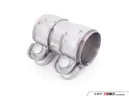 ES#3411884 - 1K0253141L - Dual Clamp Exhaust Sleeve - Priced Each - Quiet down your leaking exhaust. 50x95mm - Rein - Audi BMW Volkswagen