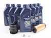 ES#3410279 - 83212365954KT2 - 0W-20 Genuine BMW Oil Change Kit - With ECS Aluminum Oil Filter Cap - Includes ECS Billet Aluminum Oil Filter Cap to prevent damaged threads or rounded heads! - Assembled By ECS - BMW