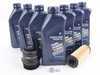 ES#3410318 - 83212365954KT4 - 0W-30 Genuine BMW Oil Change Kit - With ECS Aluminum Oil Filter Cap - Includes ECS Billet Aluminum Oil Filter Cap to prevent damaged threads or rounded heads! - Assembled By ECS - BMW