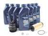 ES#3410279 - 83212365954KT2 - 0W-20 Genuine BMW Oil Change Kit - With ECS Aluminum Oil Filter Cap - Includes ECS Billet Aluminum Oil Filter Cap to prevent damaged threads or rounded heads! - Assembled By ECS - BMW
