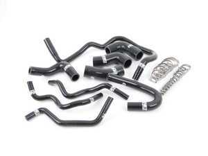 ES#2730822 - 003590ECS01 -  9-Piece FSI Silicone Coolant Hose Kit - Black - Silicone coolant hose kit to upgrade from your stock rubber hoses. Includes stainless steel hose clamps. - ECS - Audi Volkswagen