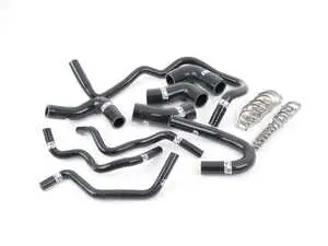  9-Piece FSI Silicone Coolant Hose Kit - Black