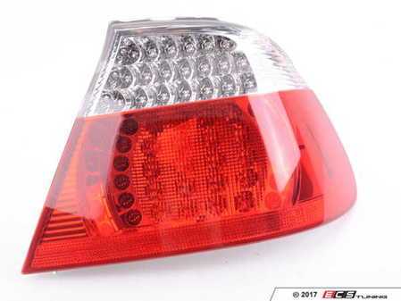 ES#3146632 - 63216937454 - E46 Taillight "LED" with White Turn Signal for Fender - LED tail lights with clear turn signal - ULO - BMW