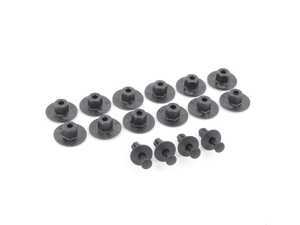 ES#2763307 - 1249900492KT - Rear Fender Liner Hardware Kit - Includes All Necessary Hardware To Mount Both Rear Fender Liners - Genuine Mercedes Benz - Mercedes Benz