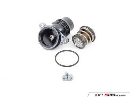 ES#2588726 - 06H121113BKT3 - Thermostat Replacement Kit - Includes the thermostat, housing, o-ring, and mounting hardware - Genuine Volkswagen Audi - Audi