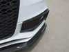 ES#3419105 - 022928ecs01KT - Carbon Fiber Fog Light Grille Overlay Set - Audi B8.5 A4/S4 - Masks the aluminum-look trim strips on the fog light grilles with carbon fiber - ECS - Audi