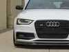 ES#3419105 - 022928ecs01KT - Carbon Fiber Fog Light Grille Overlay Set - Audi B8.5 A4/S4 - Masks the aluminum-look trim strips on the fog light grilles with carbon fiber - ECS - Audi
