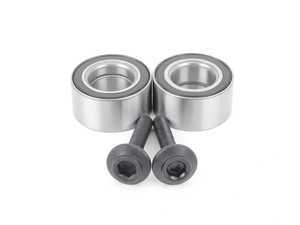 ES#3187914 - 8d0598625akt1KT - Rear Wheel Bearing Kit - Pair (75mm) - Includes both bearings and axle bolts - LUK - Audi Volkswagen