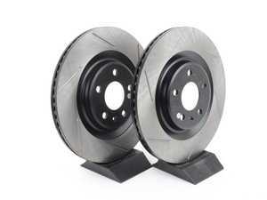 ES#3135671 - 126.33137SLkt - Rear Slotted Brake Rotors - Pair (330x22mm) - Upgrade your stopping power - StopTech - Audi