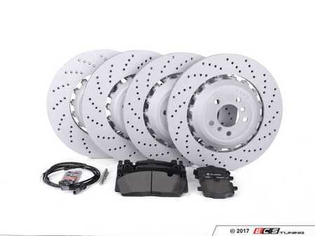 ES#3241114 - f10oerpsKT - Front And Rear Brake Service Kit - Everything you need to service your brakes in one kit. Includes OEM Zimmermann rotors and OE pads for a factory braking experience. - Assembled By ECS - BMW