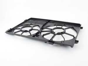 ES#2727097 - 1KM121205 - Dual Fan Cowl - holds the fans that cool the radiator - Genuine Volkswagen Audi - Volkswagen
