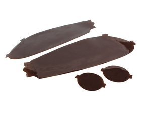 ES#1896822 - VW027-GS - Headlight Protective Film - Gun Smoke (12%) - Provides a custom look and protection at the same time - Lamin-X - Volkswagen