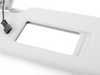 ES#2755210 - 5C6857551AA2F4 - Sun Visor - With Home Link - Left - Includes homelink and illuminated mirror. Pearl Grey - Genuine Volkswagen Audi - Volkswagen
