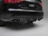 ES#3200799 - 021532ECS01A - Carbon Fiber Rear Diffuser - Audi B8 A4/S4 Pre-facelift - Hand-laid carbon fiber to upgrade your exterior styling - ECS - Audi