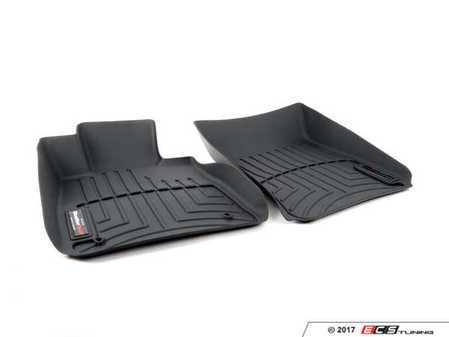 ES#2837641 - 442531 - E82/88 Front FloorLiner DigitalFit - Black - Laser measured for perfect fitment and ultimate protection against moisture and debris - WeatherTech - BMW