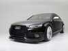 ES#3218893 - 022693ECS01 - Carbon Fiber Front Lip Overlay - Audi B8 A4 S-Line / S4 - Add a subtle touch of carbon fiber to your front bumper - ECS - Audi