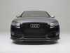 ES#3218893 - 022693ECS01 - Carbon Fiber Front Lip Overlay - Audi B8 A4 S-Line / S4 - Add a subtle touch of carbon fiber to your front bumper - ECS - Audi