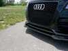 ES#3218893 - 022693ECS01 - Carbon Fiber Front Lip Overlay - Audi B8 A4 S-Line / S4 - Add a subtle touch of carbon fiber to your front bumper - ECS - Audi