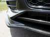 ES#3218893 - 022693ECS01 - Carbon Fiber Front Lip Overlay - Audi B8 A4 S-Line / S4 - Add a subtle touch of carbon fiber to your front bumper - ECS - Audi
