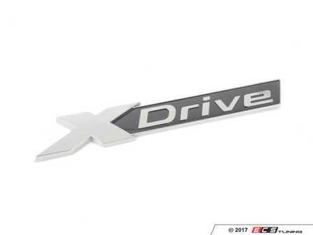 ES#3243956 - 51148063201 - Model Emblem - X-Drive - Genuine BMW - BMW