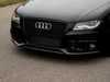 ES#3202628 - 022692ECS01 - Carbon Fiber Front Lip Overlay  - Add a subtle touch of carbon fiber to your B8 A4 front bumper - ECS - Audi
