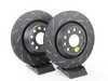 ES#2072455 - USR7422 - Rear USR Series Sport Slotted Rotors - Pair (310x22) - Upgrade to a Turbo slotted rotor for improved braking - EBC - Audi Volkswagen