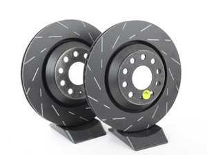 ES#2072455 - USR7422 - Rear USR Series Sport Slotted Rotors - Pair (310x22) - Upgrade to a Turbo slotted rotor for improved braking - EBC - Audi Volkswagen