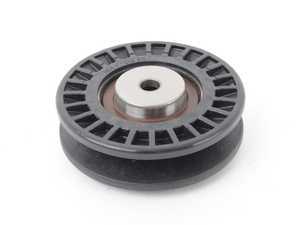 ES#3184104 - 64551721844 - E30 Idler Pulley - A/C Compressor Belt - Runs on water pump and alternator belt, used on both mechanical and hydraulic tensioner systems - Ina - BMW