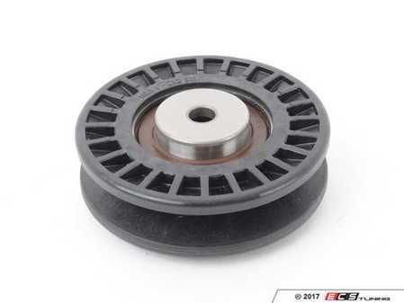 ES#3184104 - 64551721844 - E30 Idler Pulley - A/C Compressor Belt - Runs on water pump and alternator belt, used on both mechanical and hydraulic tensioner systems - Ina - BMW
