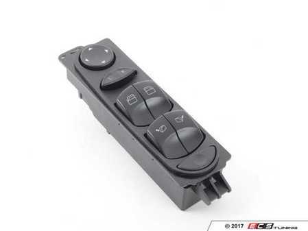 ES#1840375 - 9065451413 - Window Switch - Black - Genuine Mercedes Benz - Mercedes Benz