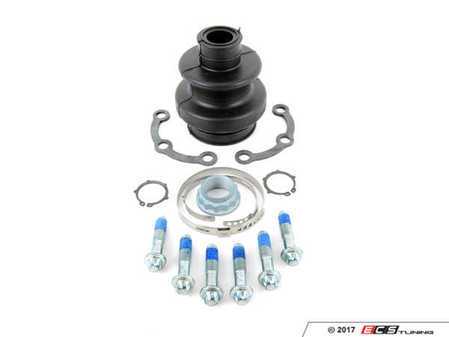 ES#2769942 - 2103500537 - Febi C/V Boot Kit - Priced Each - Includes boot, clamps, axle nut, and all other necessary hardware - Febi - Mercedes Benz