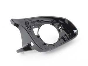 ES#2767517 - 51168059562 - Mirror support ring - Right  - Gloss black side view mirror support trim - Genuine BMW - BMW