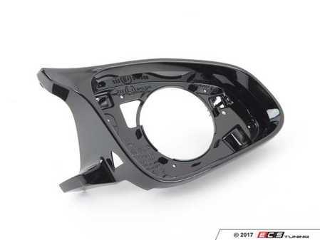 ES#2767517 - 51168059562 - Mirror support ring - Right  - Gloss black side view mirror support trim - Genuine BMW - BMW