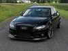 ES#3219324 - 022652ECS01 -  Carbon Fiber Front Lip Spoiler - Audi B8 A4 - (NO LONGER AVAILABLE) - Hand-laid carbon fiber to upgrade your exterior styling - ECS - 