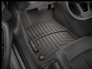 ES#3419518 - 479371 - Front FloorLiner DigitalFit - Cocoa - Laser measured for perfect fitment and ultimate protection against moisture and debris - WeatherTech - Audi