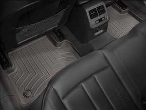 ES#3419519 - 479072 - Rear FloorLiner DigitalFit - Cocoa - Laser measured for perfect fitment and ultimate protection against moisture and debris - WeatherTech - Audi