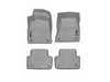 ES#3419522 - 469371KT - FloorLiner DigitalFit - Set - Grey - Laser measured for perfect fitment and ultimate protection against moisture and debris - WeatherTech - Audi