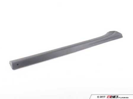 ES#96645 - 51411886374 - Door trim - right - Black, Runs along the top of the door panel - Genuine BMW - BMW