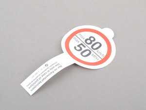 ES#185225 - 71242282261 - LABEL - Genuine BMW - BMW