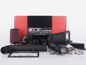 ES#3218901 - 013453ECS01-01 - Luft-Technik Intake System - With Heat Shield & Wrinkle Black Aluminum Tubes - In House Engineered "Air Technology" for maximum performance and stunning aesthetics - ECS - 