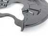ES#3184382 - 1K0615611AB - Rear Brake Dust Shield - Left  - Protect your brakes from dust, debris and moisture - Vaico - Audi Volkswagen