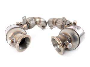 ES#3419776 - 989241KT - Supersprint High Flow catted Down pipes  - Replaces your factory catalytic converter with high flow sport cats for increased performance while staying road legal! - Supersprint - BMW