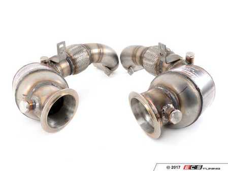 ES#3419776 - 989241KT - Supersprint High Flow catted Down pipes  - Replaces your factory catalytic converter with high flow sport cats for increased performance while staying road legal! - Supersprint - BMW