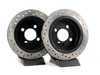 ES#3033142 - 34216784389CD - Cross Drilled Brake Rotors - Rear 11.02" (280x10) - This design removes performance robbing outgas and material dust caused by braking - StopTech - MINI