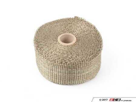 ES#3183723 - TS-EW-2X25L - Universal Exhaust Wrap - 2" X 25ft - Increase power by containing exhaust heat - Lava - Torque Solution - 