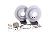 ES#2804130 - 34119804829KT22 - Rear Brake Service Kit - Featuring Zimmerman rotors and ECS DD23 "Daily Driver" ceramic pads. - Assembled By ECS - MINI