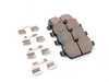 ES#2804130 - 34119804829KT22 - Rear Brake Service Kit - Featuring Zimmerman rotors and ECS DD23 "Daily Driver" ceramic pads. - Assembled By ECS - MINI