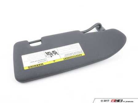 ES#1877260 - 51166959915 - Sun Visor / Mirror Illumination Left - Anthracite - (NO LONGER AVAILABLE) - Replace your broken or missing visor. - Genuine MINI - 